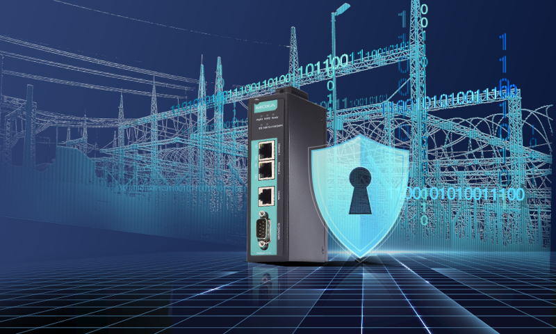 Moxa MGate 5119 serie - Retrofit substation met secure IEC 61850 gateways