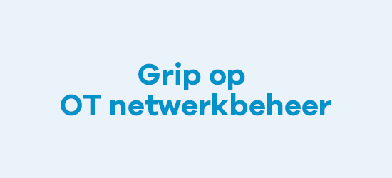 Grip op OT netwerkbeheer en Cbw met Moxa MXview One